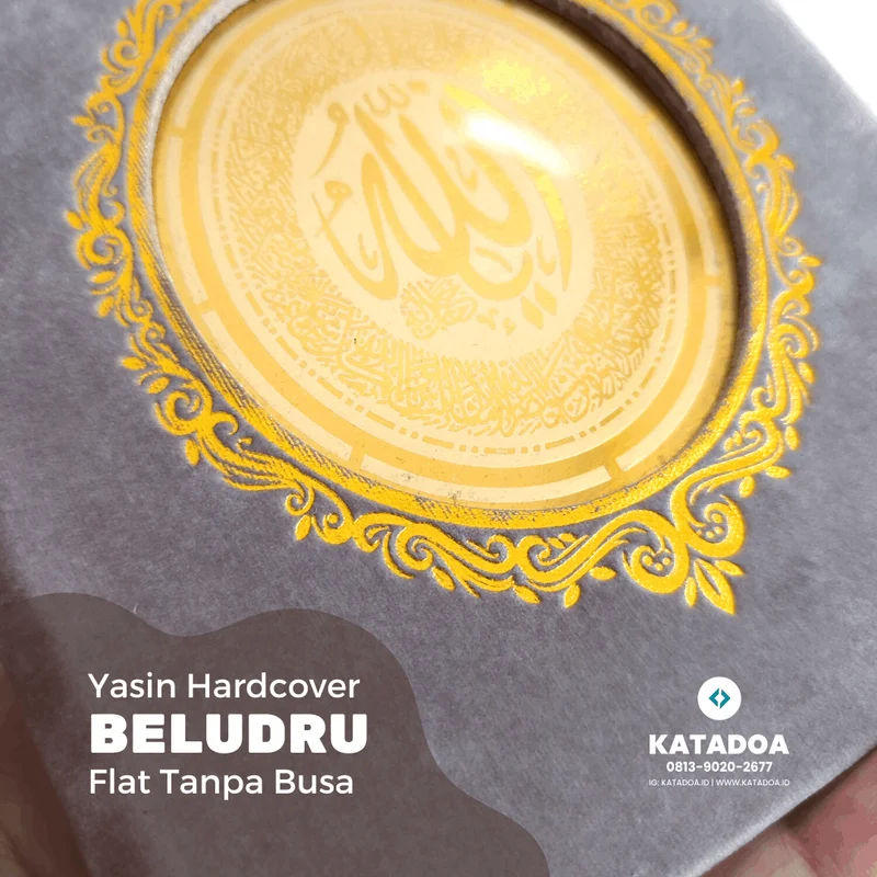 Buku Yasin Hardcover Beludru Elegan